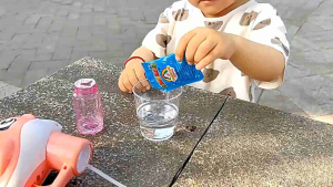 Dung Dịch Nước Thổi Bong Bóng Đậm Đặc – 10ml/Gói (20 Gói) Pha Loãng Tiết Kiệm