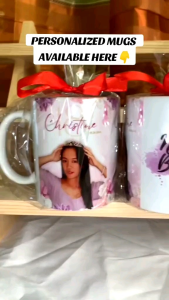 PERSONALIZED WHITE MUGS WITH BOX Free Layout Corporate Giveaway Souvenir Mugs give away mugs Valentines Mug Message Us in our store