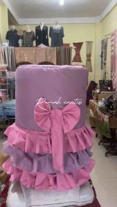 Sarung Galon Cantik Rimpel Tingkat