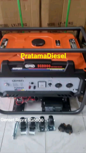 Genset 5500Watt SUPRA SG8800 EXPERT Generator Bensin 5000Watt