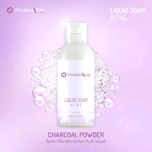 Sabun Pembersih Wajah Pharmaskin Liquid Soap untuk Jerawat