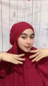 Hijab Instan Bergo Maryam Jumbo Syari XL Diamond