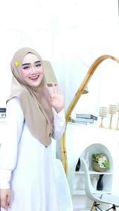 Hijab terbaru  bergo aisyah material jersey