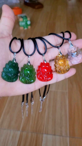 DÂY CHUYỀN HỒ LY CHÍN ĐUÔI( DÁNG NGỒI)