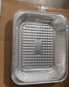 Aluminum tray with Lid RE370 4700ml (10 20 30 50 100 pieces)