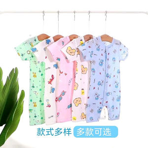 baby romper comfortable breathable summer ware newborn cotton smooth 新生儿宝宝夏季透气连体衣