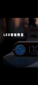Bluetooth speaker alarm clock蓝牙音响箱学生闹钟新款时钟低音炮高音质大音量电子显示屏收音机