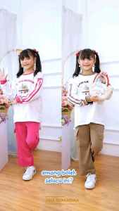 NEW SET MIXI - BY NIA RUMAISHA // OOTD ANAK BAHAN BABH TERRY