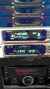 Máy phát nhạc liền Amply Kenwood D505 R505. tính năng aux/Radio/cd/tape.