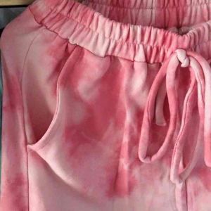 TROUSERS FRENCH COTTON TERRY FABRIC | FREE SIZE-FITS SMALL UP TO XL