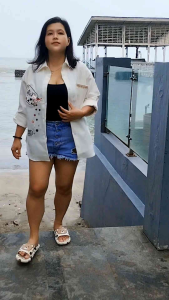 103 size xl 3xl jumbo kemeja katun Stretch bordir botol kancing gstyle wayfansix lubana gstyle kemeja korea kemeja kerja tangan pendek dan panjang