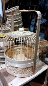 hampers truntum sangkar - truntum bambu bulat - hampers truntum cantik - kotak seserahan - box truntum - dekorasi sangkar