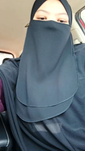 Purdah 2 layer tali/getah ria dla collection