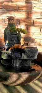 Hòn Non Bộ Thác Nước Đẹp - Núi Đá Có Hốc Trồng Cây