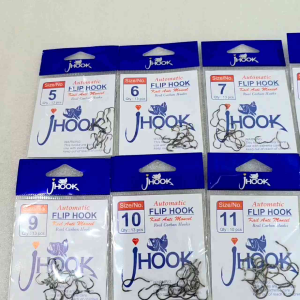 Kail Jhook Anti Moncel Carbon/ Kail Automatic Flip Hook / kail otomatis flip hook
