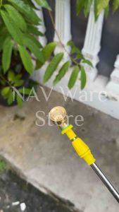Nozzle Sprayer Elektrik Bulat 4 Mata Lubang Bengkok Kuningan / Nozel Spuyer Kabut Semprotan Air Knapsack Pertanian / Alat Semprot Hama Siram Taman Kebun Misting