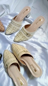 sepatu sandal wanita Slop kekinian Tak Tahu 5cm