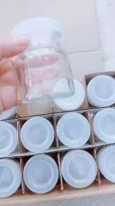 Bộ 12 hủ bằng thủy tinh làm YAOURT 100ml- Hủ sữa chua thuỷ tinh 100ml kiểu dáng truyền thống