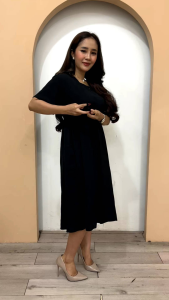 Daster Cringkle Airflow Premium Busui Dress Santai