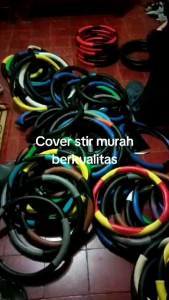 GX37s Suzuki Baleno Cover Setir Sarung Stir Mobil Vios Soluna Starlet dll size M 37 cm