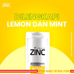 ZINC Shampoo Anti Dandruff Active Fresh 170 ml
