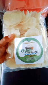 Opak singkong mentah "Enak dan Gurih  isi 76 lembar (300 gram)