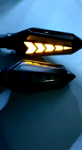 Lampu Sein Running Panah Sen Running LED Motor Panah 2 Sisi Sen Runing Vixion Cbr Cb Klx Xabre Taiger Scorpio DLL