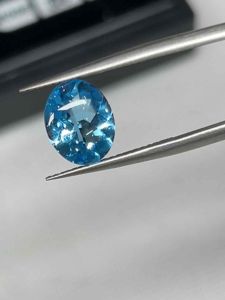 275Toz- ĐÁ TOPAZ XANH THIÊN NHIÊN ( thông số trong ảnh chụp) 2.75 Carat