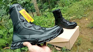Sepatu PDL MILITER BOOTS TALIPUTAR RUMAOS KULIT