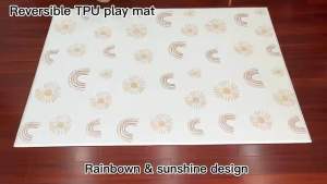 EducratePH Reversible TPU Rollable Waterproof Playmat 200x140cm