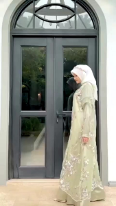(8x) MDLY ZENARA Baju Dress Bordir Muslimah Zenara Dress By MDLY. Nazra Sha