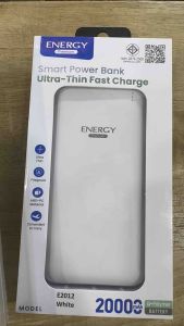 แบตสำรอง Energy EP-E2012 20000mAh เพาเวอร์แบงค์ 2.A ไม่แพง Powerbank พาวเวอร์แบงค์ ขึ้นเครื่องได้ ชาร์ทโทรศัพท์ แท็บเล็ต มือถือ หูฟัง แอร์พอด ชาร์จลำโพงได้ด้วย