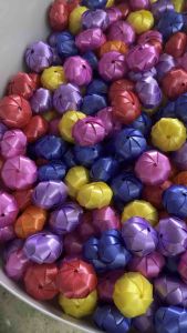 เหรียญโปรยทานตัวเปล่า ลูกส้ม 1 แพ็ค 50 ชิ้น พร้อมส่ง