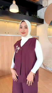 RAISA SWT CELANA VEST PREMIUM