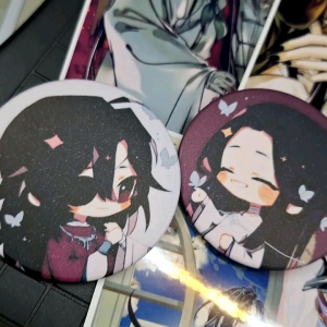 Heaven Officials Blessing Pins and Mini Art Prints - BL Manhua - Webtoons - TCGF Fanmade Merch / Unofficial