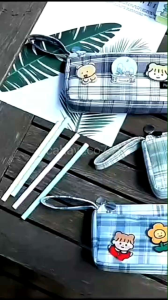 New Pencil Box Storage Bag Stationery Pencil Case Kotak Pensil Pensel Pen Canvas Office Writing