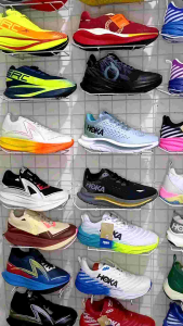 Sepatu Running Wanita Hoka Mach 5 - Sepatu Olahraga Lari Anti Slip Empuk Dan Ringan