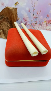 Kerajinan Tangan Tradisional: Once Tulang Kerbau Bulat Lentik A07