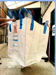 ถุงจัมโบ้  1000 kg. คละสี สภาพดี (เเพ็ค 5 ชิ้น)