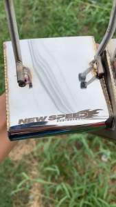 NEW SPEED บังฝุ่น เวฟ 125 หัวฉีด งานฝือมือคุณภาพสแตนเลสทั้งใบ มีให้เลือก 2 สี