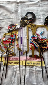 Wayang Arjuna Srikandi Sembodro Romo Rama arjunan