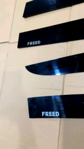 Talang Air Honda Freed 2009 2012 2022 2023 Side Visor Hitam