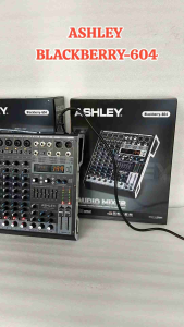 MIXER AUDIO ASHLEY BlackBerry-604 ORIGINAL BLACKBERRY604 199DSP REVERB BLACKBERRY 604 MP3 BLUETOOTH