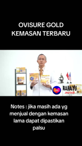 OVISURE GOLD SUSU BPOM MEMBANTU MEMULIHKAN KERUSAKAN TULANG NYERI SENDI ASLI USA