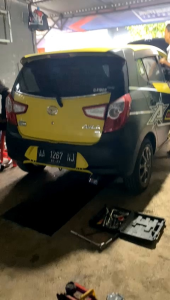 knalpot Agya Ayla calya sigra 1200 cc 1.2 bolton Bolt on // Muffler exhaust part racing mobil