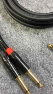 Dây 4 đầu 6 ly mono cong- thẳng dây sommer mềm dẻo chống nhiễu giá 1 dây