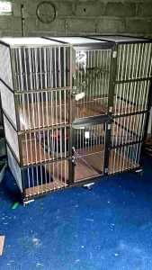 Kandang Kucing Alumunium 2 Kamar Jumbo