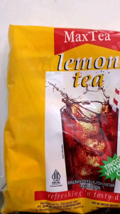 MaxTea Lemon Tea 25gr x 30 Sachet Minuman Teh Es Tinggi Vitamin C
