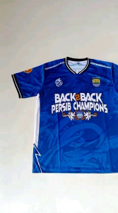 jersey persib back2back champions teebaru 2025 bahan dryfit brazil adem lembut dan halus