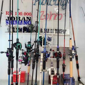 Reel bc zirius dragcliker handle kiri besi